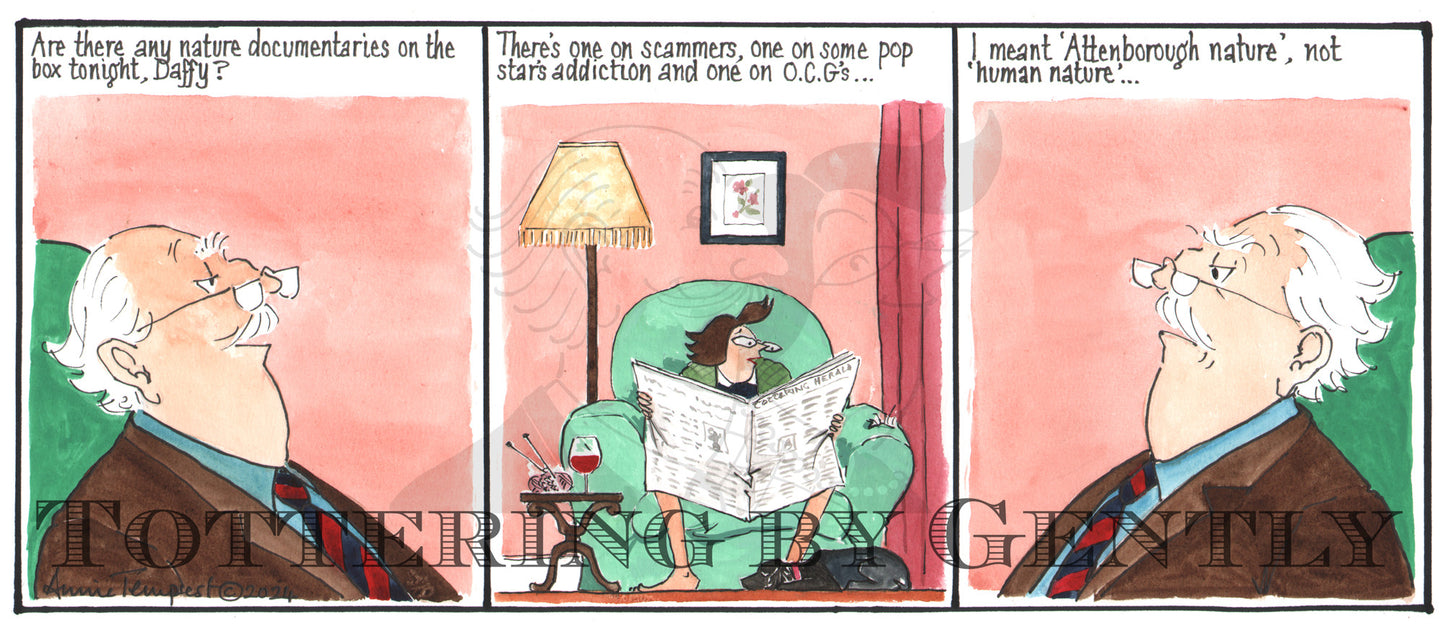 CL 1535 fun with a leaf blower