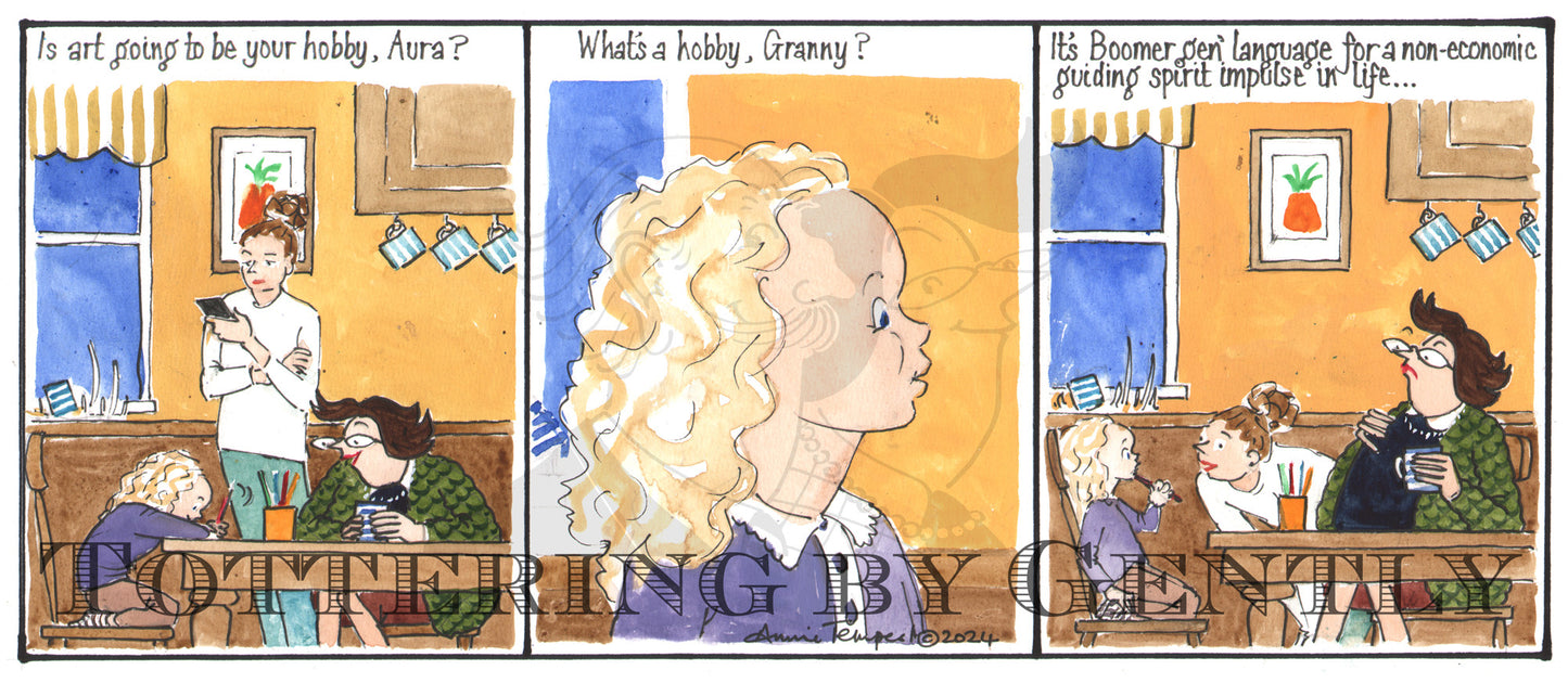 CL 1540 What's a hobby, Granny?