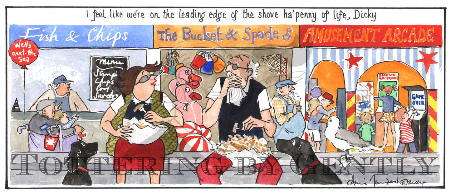 CL 1564 Leading edge of Shove ha'penny of life