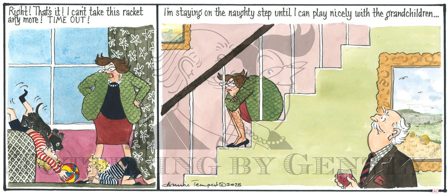 CL 1589 Daffy on naughty step