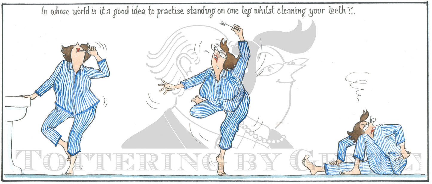 CL 1595 Standing on one leg