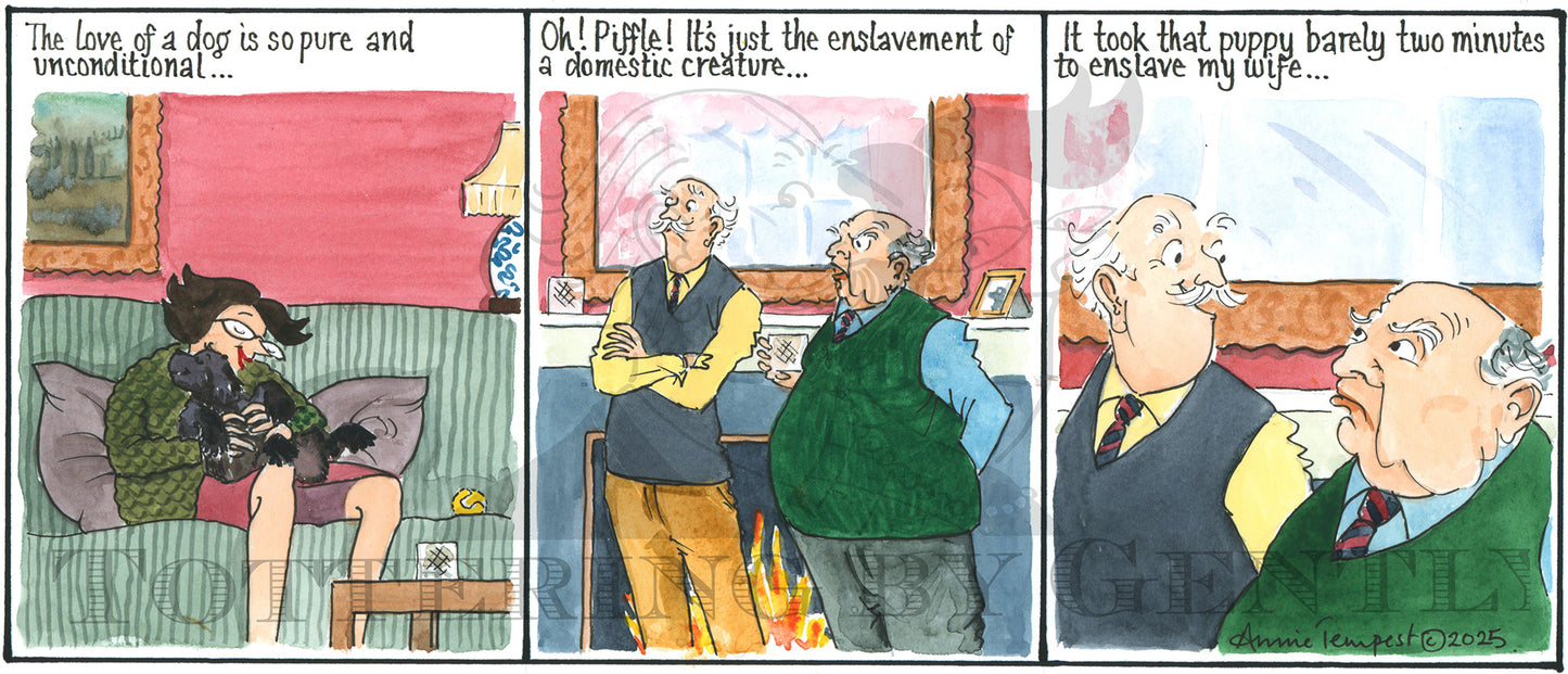 CL 1598 Puppy enslaved my wife