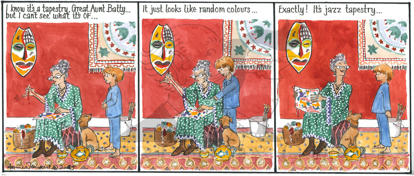 CL 1600 Jazz tapestry