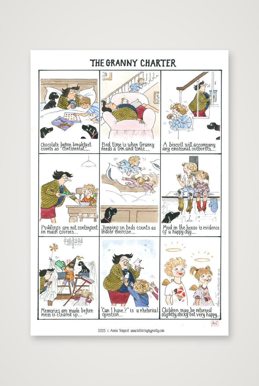 S1627 The Granny Charter — 33×48cm, 13×19" Print only