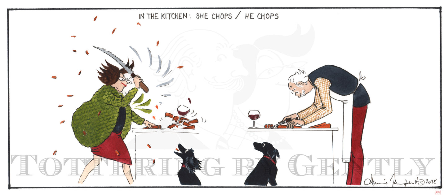 CL1270 He chops, She chops