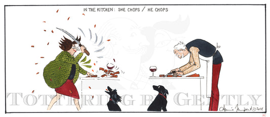 CL1270 He chops, She chops