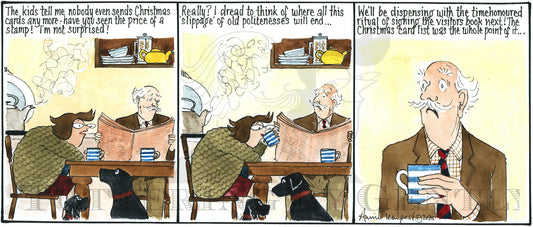 CL 1632 Christmas cards/visitors books