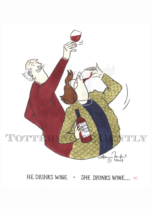 S0456 Drinking Wine
